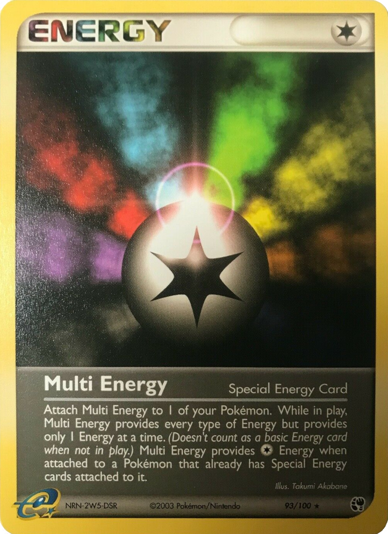 Multi Energy (Special) 93/100 (League Promo) (093/100) [League & Championship Cards]