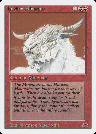 Hurloon Minotaur [Revised Edition]