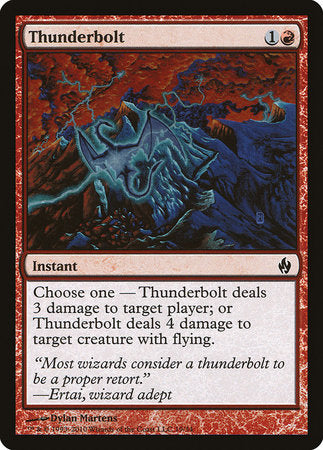 Thunderbolt [Premium Deck Series: Fire and Lightning]