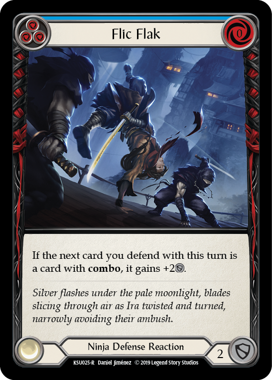 Flic Flak (Blue) (KSU025) [Hero Deck: Katsu]