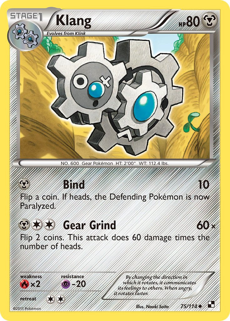 Klang - 75/114 (Cracked Ice Holo) (075/114) [Blister Exclusives]