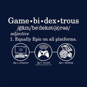 Gamebidextrous T-Shirt
