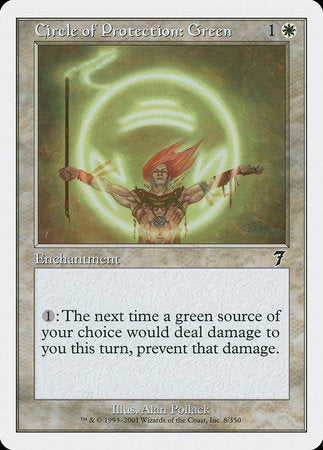 Circle of Protection: Green [Seventh Edition]