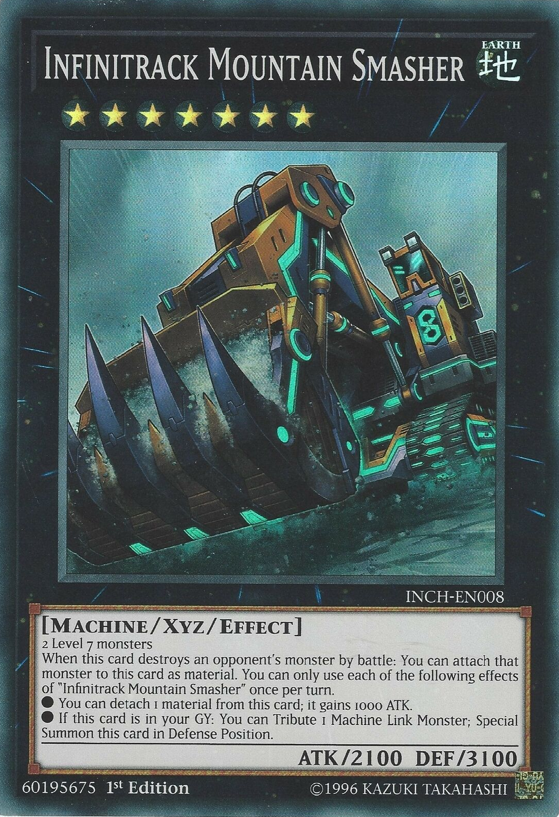 yugioh infinitrack cards Mountain Smasher (INCH-EN008) [The Infinity Chasers] — Darkhold Games Expansion Set:Generations - Single Pack Temporal Forces Past 30 attach this card to JAPHUNTER One Piece