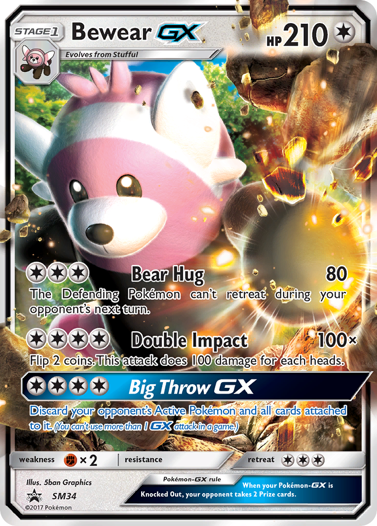 Bewear GX - SM34 (SM34) [SM Promos]