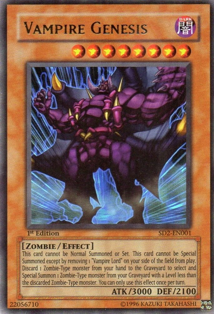Vampire Genesis [SD2-EN001] Ultra Rare — Darkhold Games