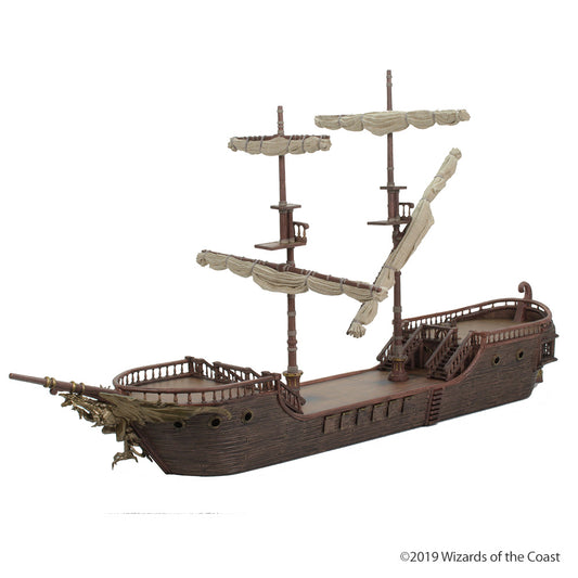Dungeons & Dragons Fantasy Miniatures: Icons of the Realms The Falling Star Sailing Ship