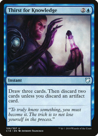 Thirst for Knowledge [Commander 2018]