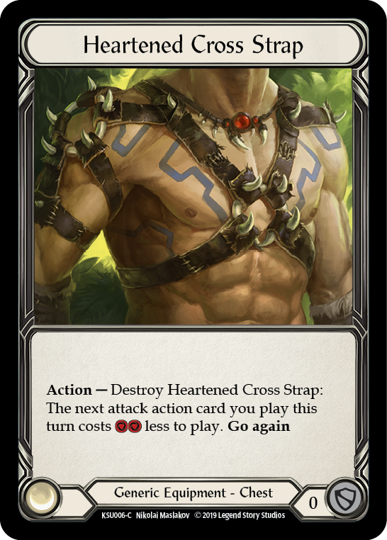Heartened Cross Strap (KSU006) [Hero Deck: Katsu]