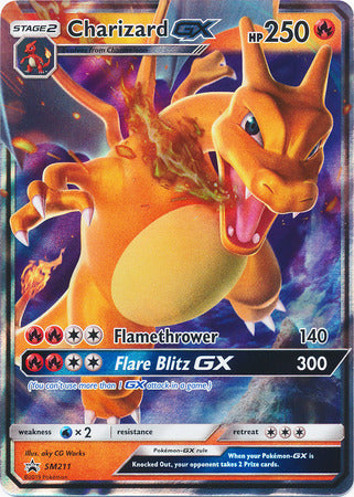 Charizard GX - SM211 (SM Black Star Promo) (SM211) [Jumbo Cards]