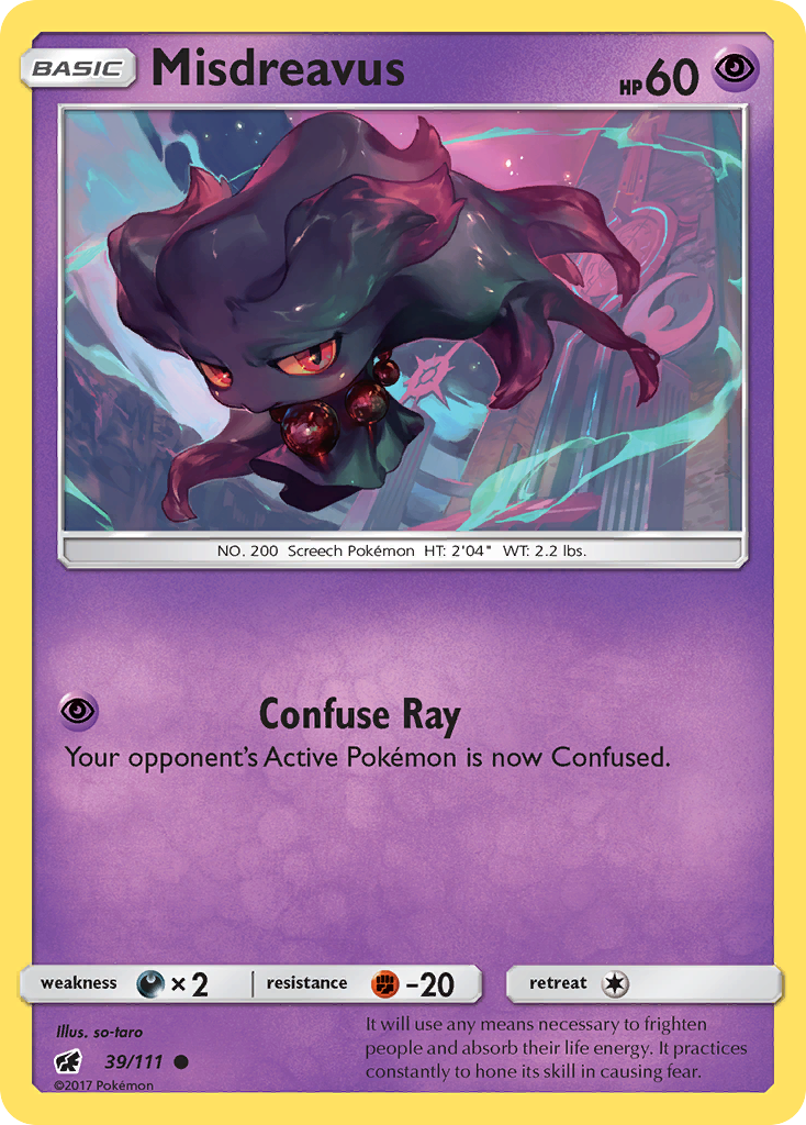 Misdreavus (39/111) [SM - Crimson Invasion]