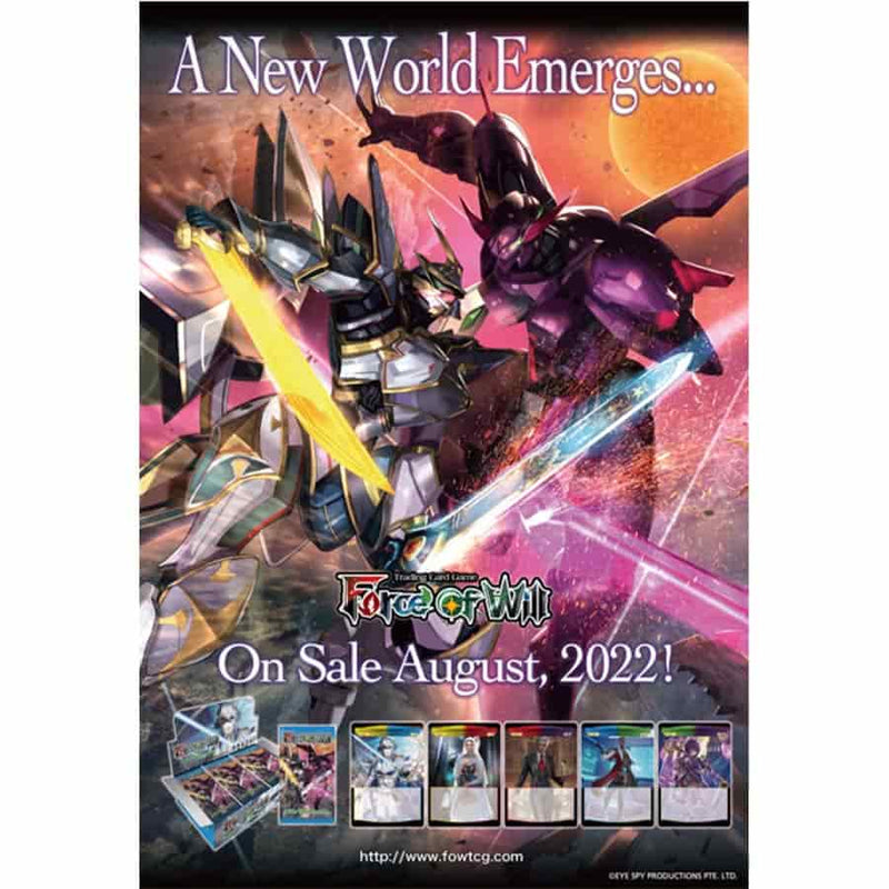 Force of Will CCG: Hero Cluster Booster Pack 01: A New World Emerges