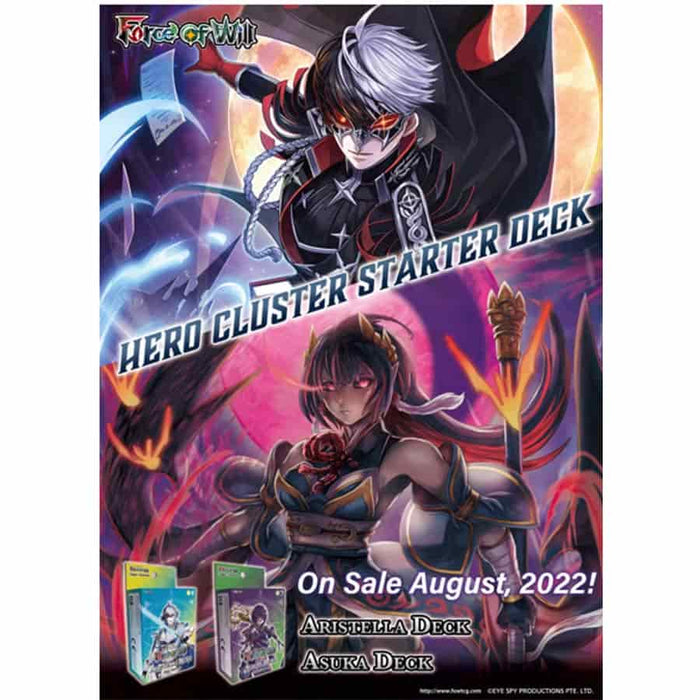 Force of Will CCG: Hero Cluster 01: Starter Deck: Aristella Deck
