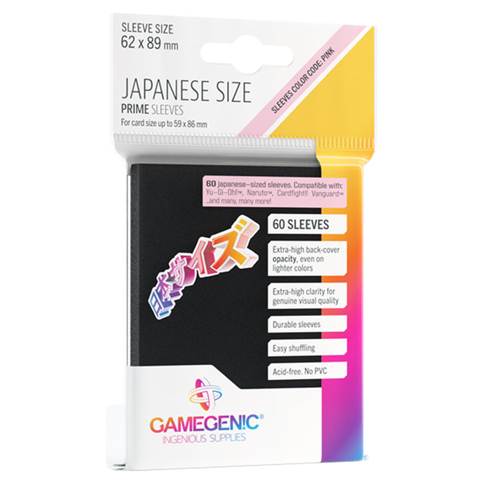 PRIME Japanese Sized Sleeves Black