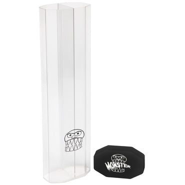 Monster Tube Dual Prism Clear with Black Cap