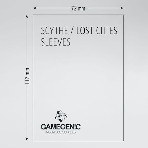 MATTE Scythe and/or Lost Cities Sleeves 72 x 112 mm