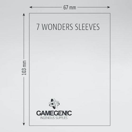 MATTE 7 Wonders Sleeves 67 x 103 mm