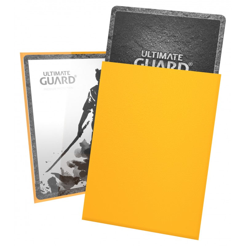 Ultimate Guard KATANA Sleeves Yellow (Pack of 100 Sleeves)