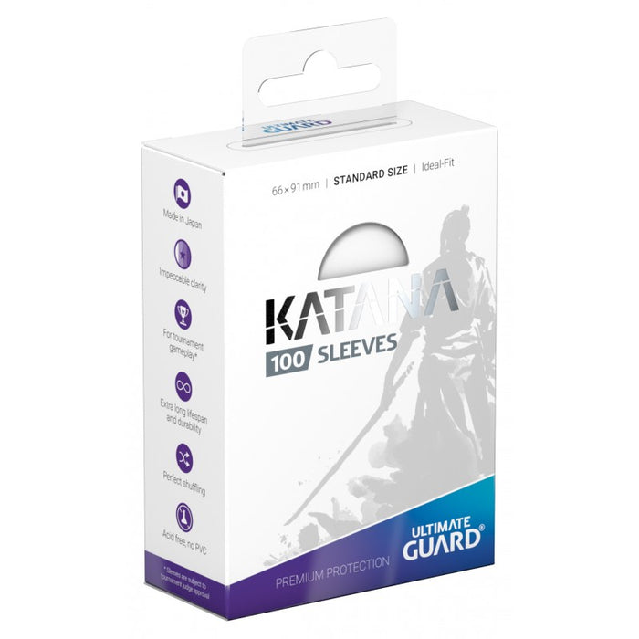Ultimate Guard KATANA Sleeves White (Pack of 100 Sleeves)