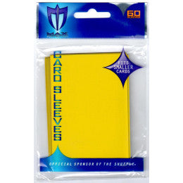 Small Gloss Sleeves - 60ct Yugioh Size - Yellow