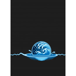 Deck Protector Sleeves - 50ct - Elemental Blue