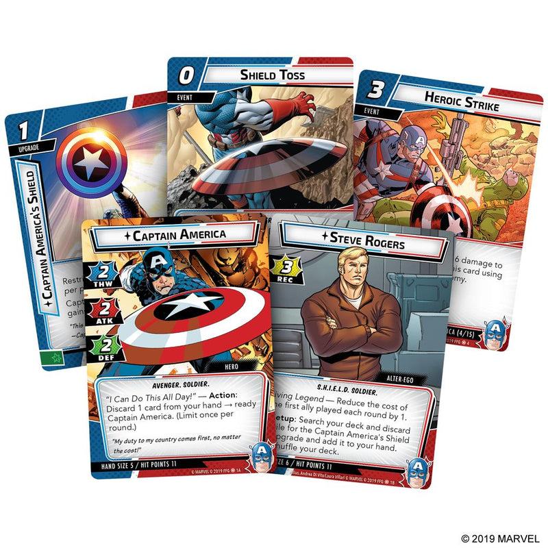 Marvel Champions LCG -  Captain America Hero Pack
