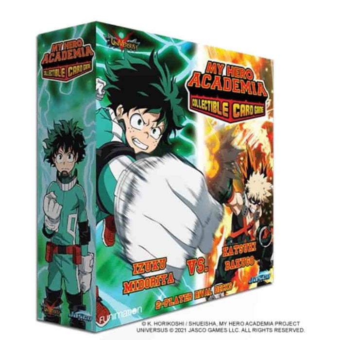 My Hero Academia Card Game: 2-Player Rival Decks: Izuku Midoriya vs. Katsuki Bakugo