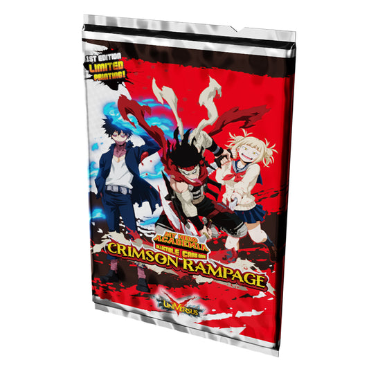 My Hero Academia CCG Series 2: Crimson Rampage Booster Pack
