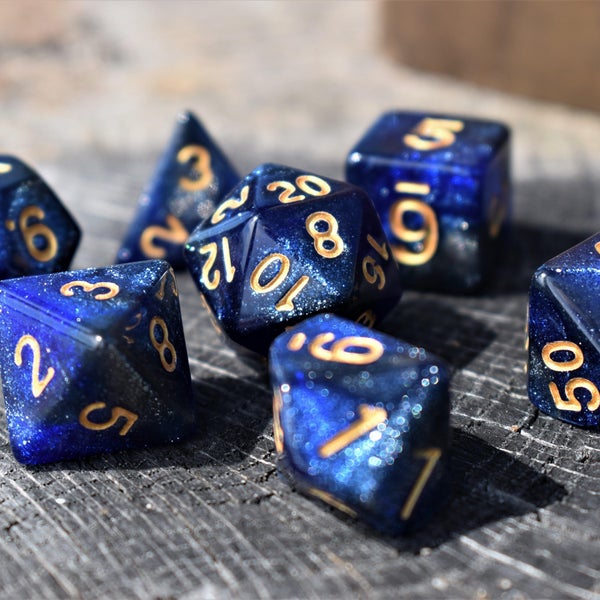 Milky Way - Acrylic Dice Set