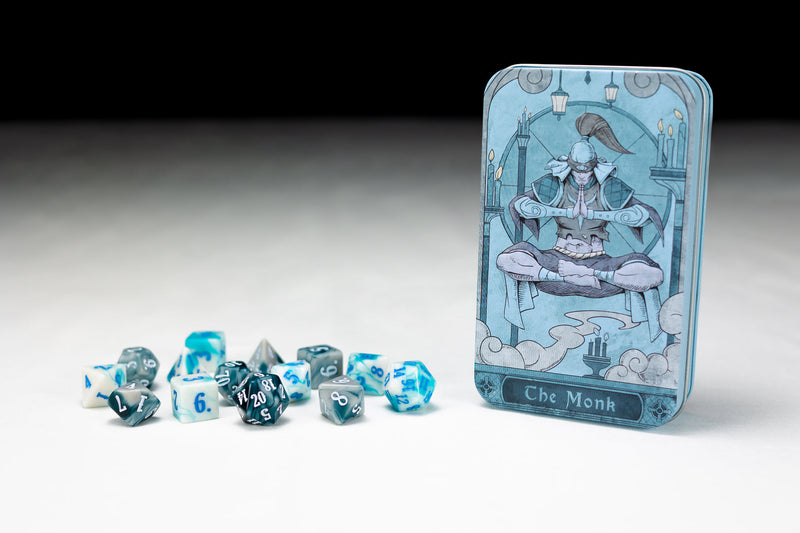 Class-Specific Dice Set: Monk (Pathfinder and 5E)