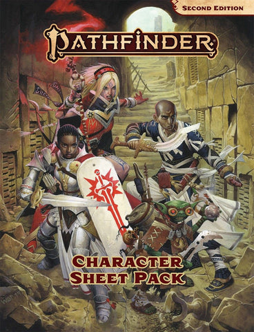 PATHFINDER RPG - SECOND EDITION: CHARACTER SHEET PACK