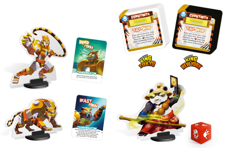 KING OF TOKYO / KING OF NEW YORK: CYBERTOOTH MONSTER PACK