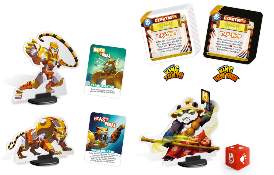 KING OF TOKYO / KING OF NEW YORK: CYBERTOOTH MONSTER PACK