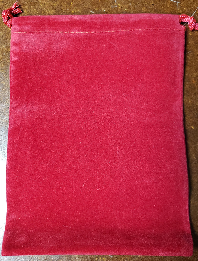 5x7 Dice Bag - Red