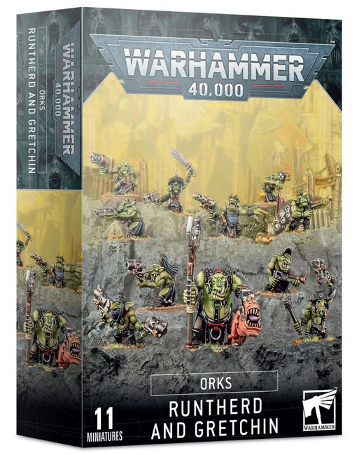 Orks Runtherd and Gretchin