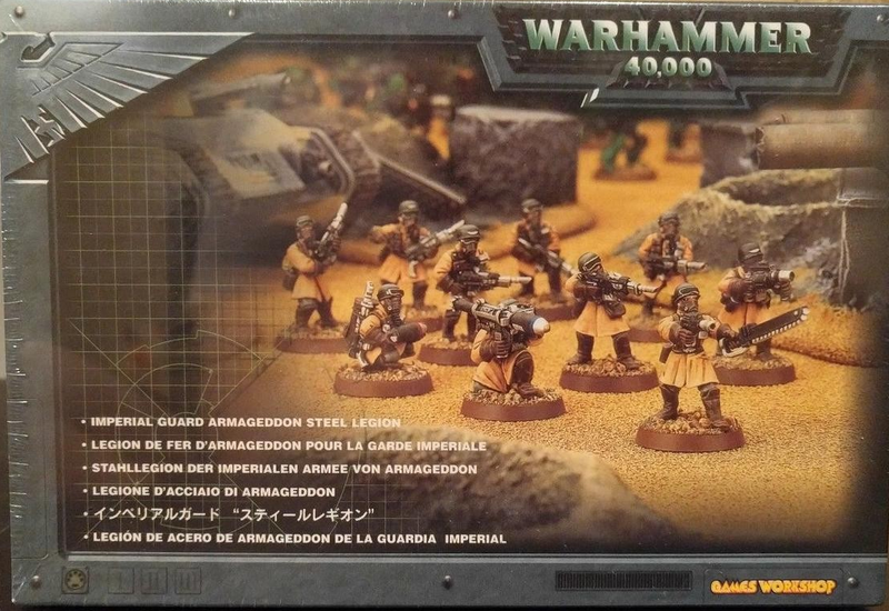 Imperial Guard Armageddon Steel Legion Squad