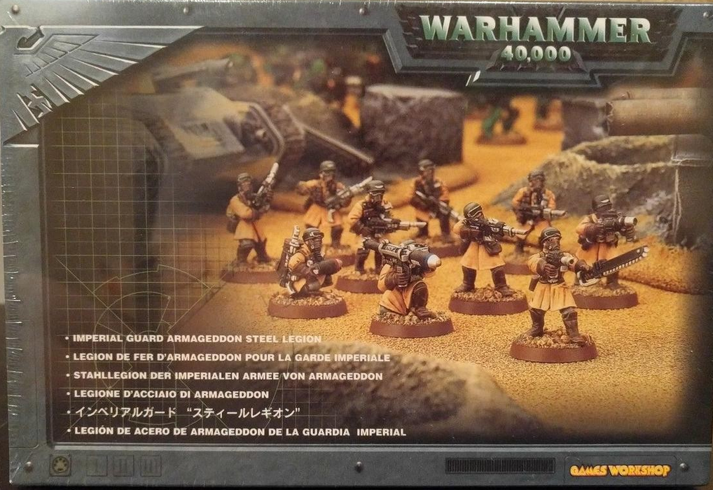 Imperial Guard Armageddon Steel Legion Squad