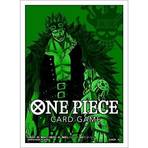 One Piece TCG: Official Sleeves - Eustass Captain Kidd - 70 Sleeves