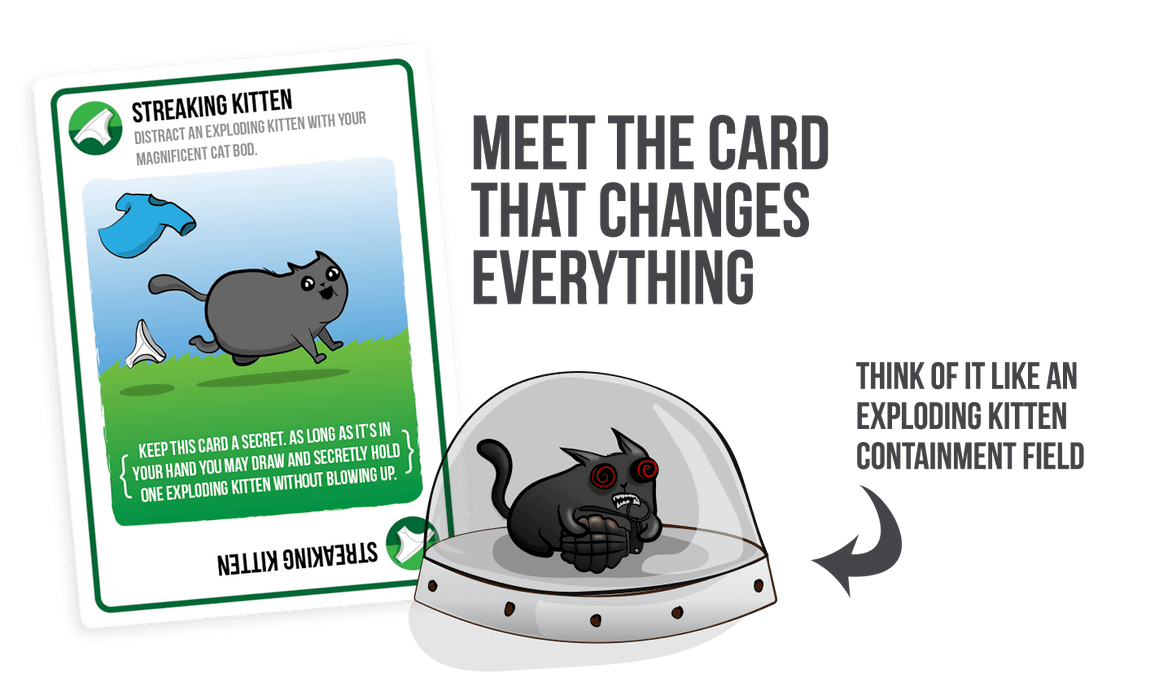 Exploding Kittens: Streaking Kittens Expansion