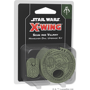 Star Wars X-Wing 2nd Edition: Scum and Villainy Maneuver Dial Upgrade Kit