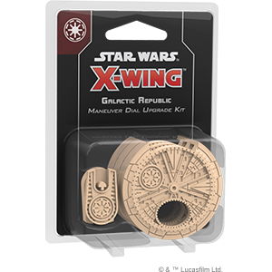 Star Wars X-Wing 2nd Edition: Galactic Republic Maneuver Dial Upgrade Kit