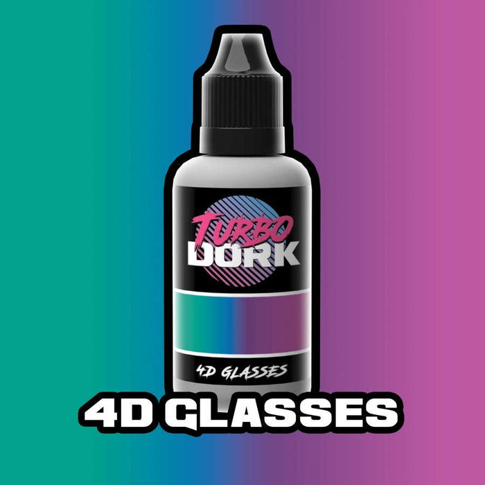 TURBO DORK: TURBOSHIFT ACRYLIC PAINT: 4D GLASSES