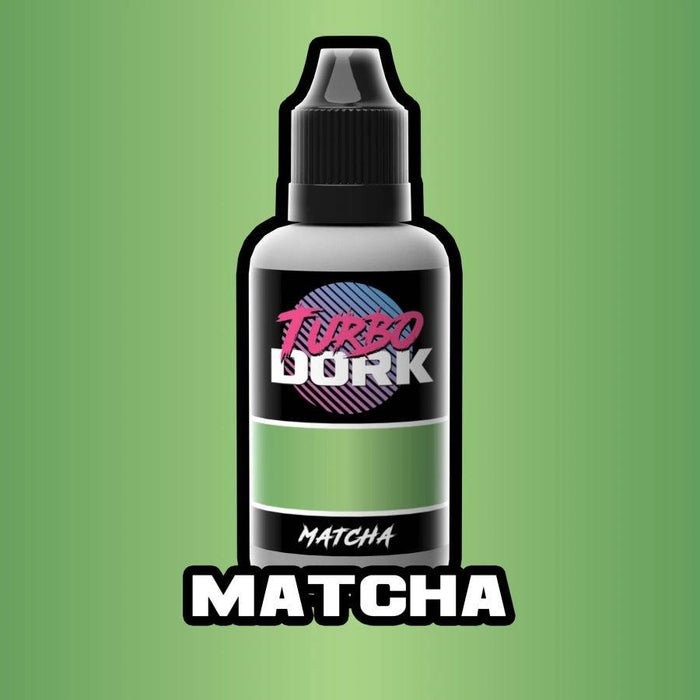 TURBO DORK: METALLIC ACRYLIC PAINT: MATCHA