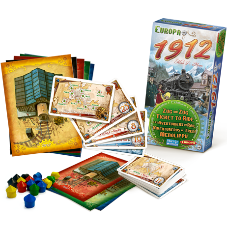 Ticket To Ride: Europa 1912 Expansion