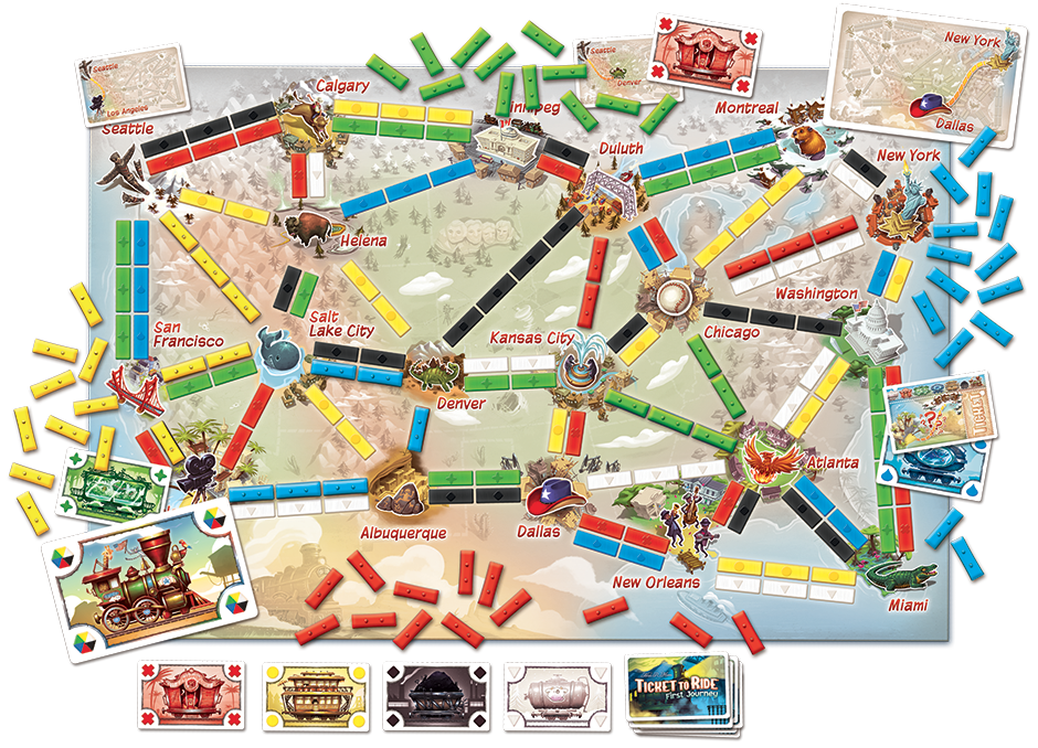 Ticket to Ride: First Journey