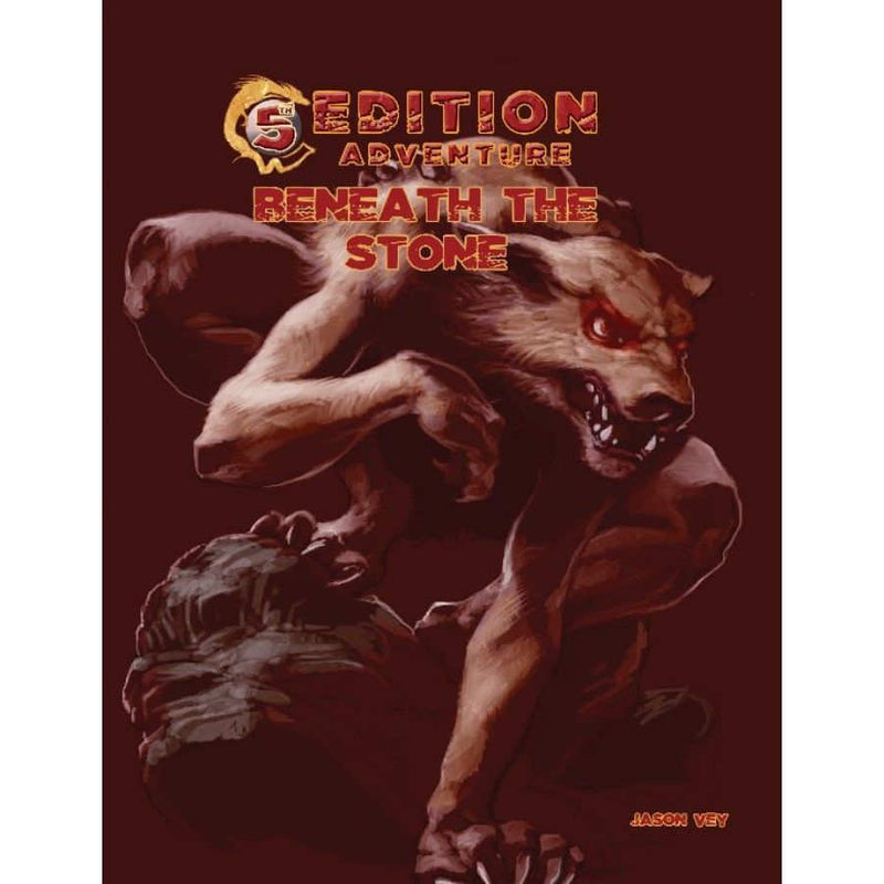 5th Edition Adventures: Beneath the Stone