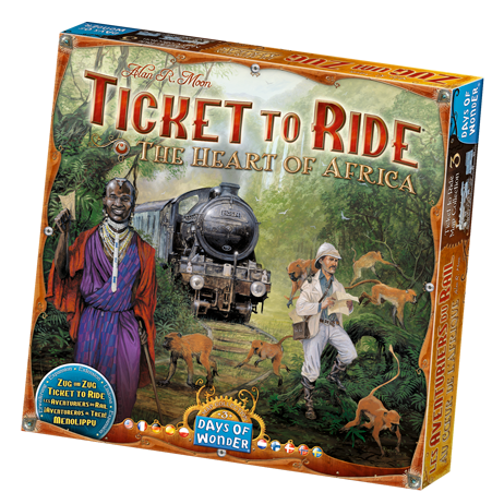 Ticket To Ride: Map Collection V3 - The Heart of Africa