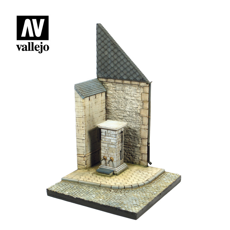 Street Corner with Waterpump – Normandy