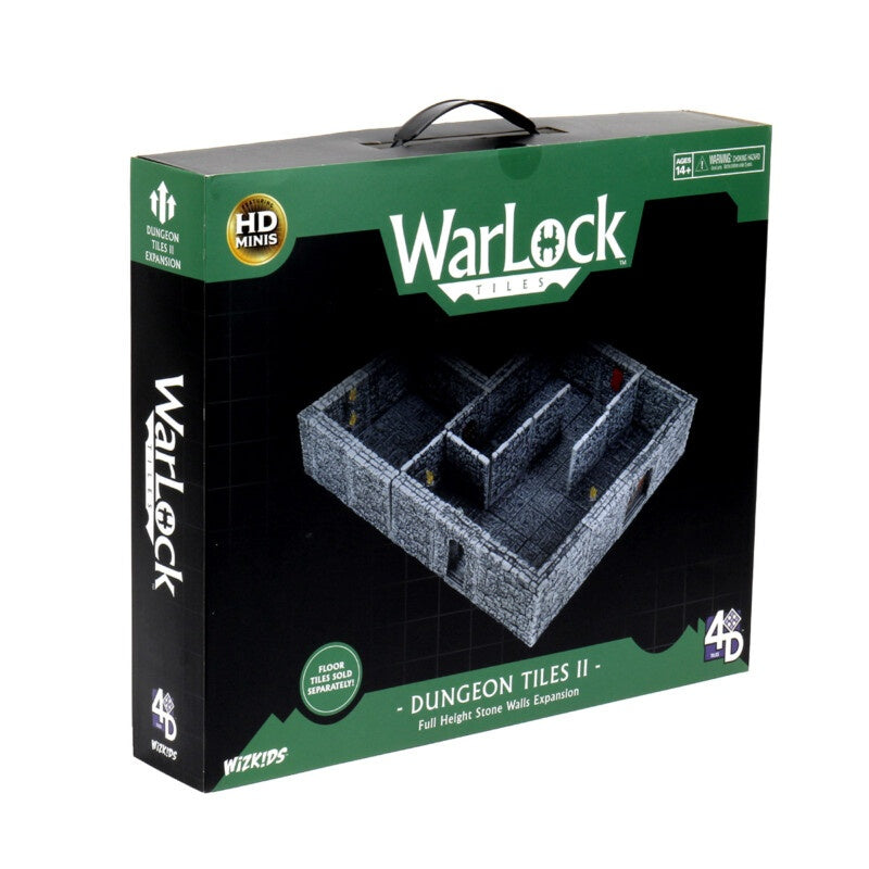 WarLock Tiles: Dungeon Tiles II – Full Height Stone Walls Expansion