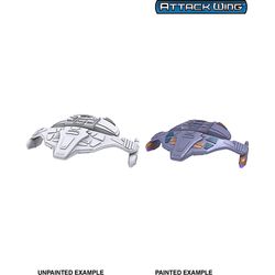 Star Trek: Deep Cuts Unpainted Ships - JemHadar Attack Ship
